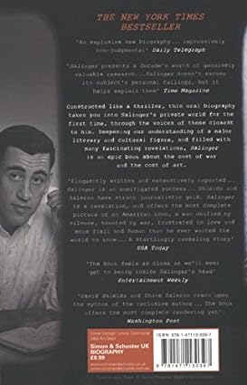 510D-5ZFkPL._SY425_.jpg Salinger
by David Shields and Shane Salerno