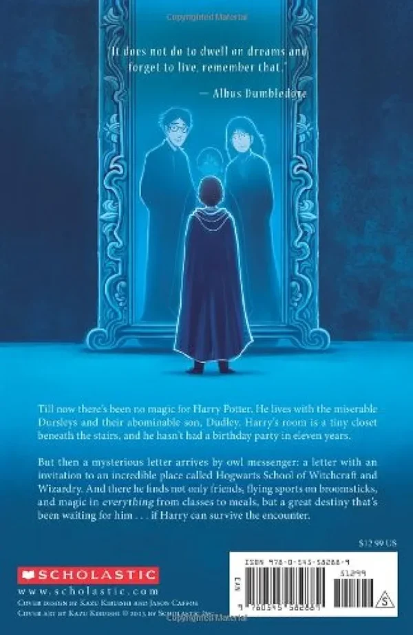 Harry Potter and The Sorcerer's Stone (book 1) by J.K. Rowling