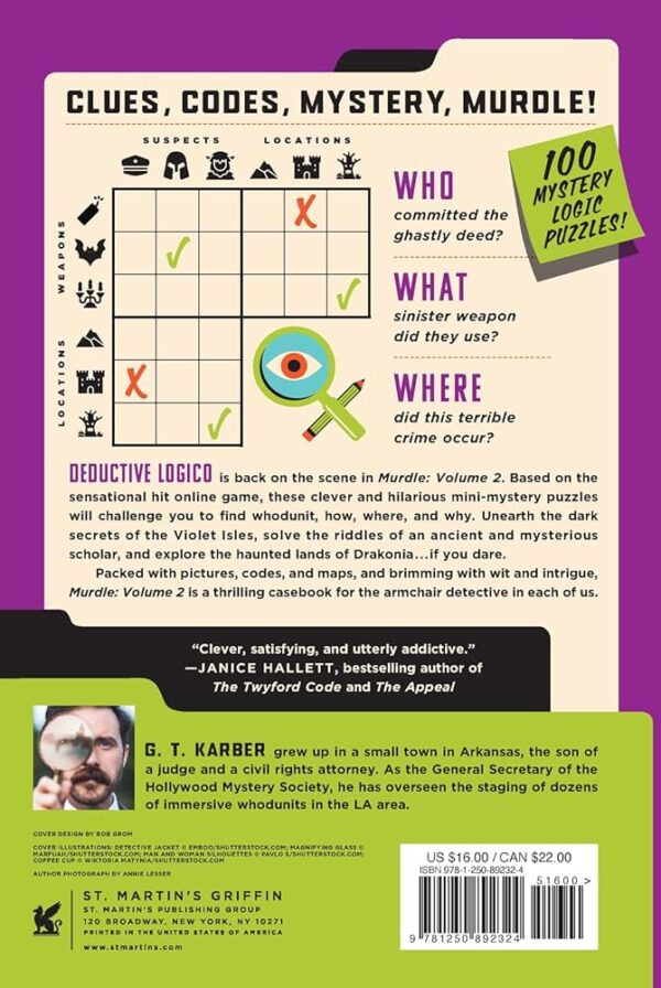 Murdle Volume 2 by G.T. Karber