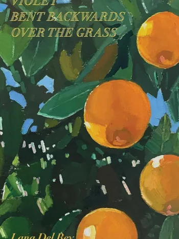 Violet Bent Backwards on The Grass by Lama Del Rey