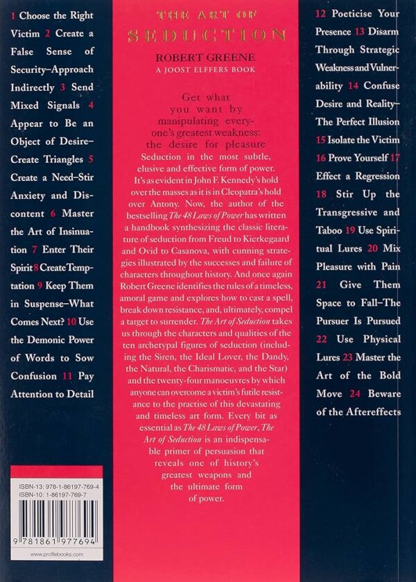 Art of Seduction by Robert Greene