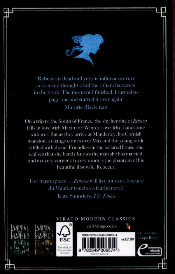 9780349006574_1.jpg Rebecca by Daphne Du Maurier