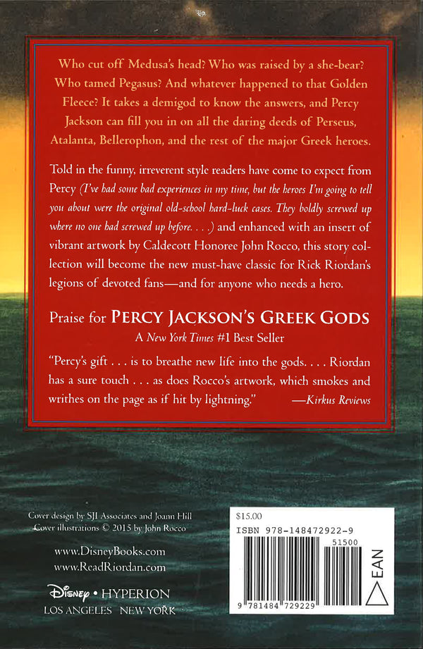 Percy Jackson's Greek Heroes by Rick Riordan