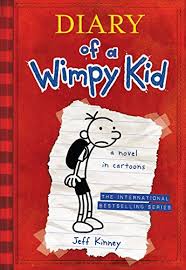 Diary of A Wimpy Kid - A Novel in Cartoons by Jeff Kinney