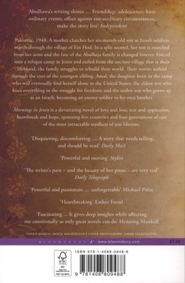 Mornings In Jenin By Susan Abulhawa