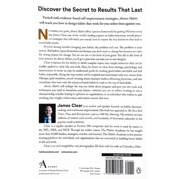 Atomic Habits by James Clear