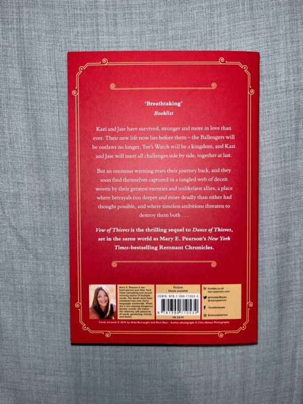 Vow of Thieves by Mary E. Pearson